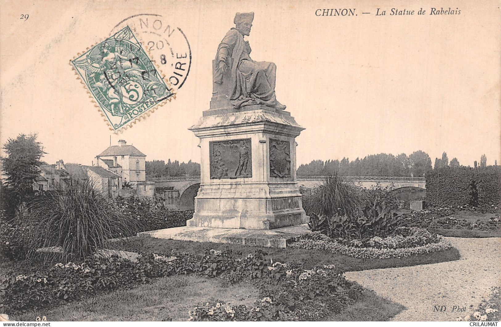 37-CHINON-N°5142-E/0287 - Chinon