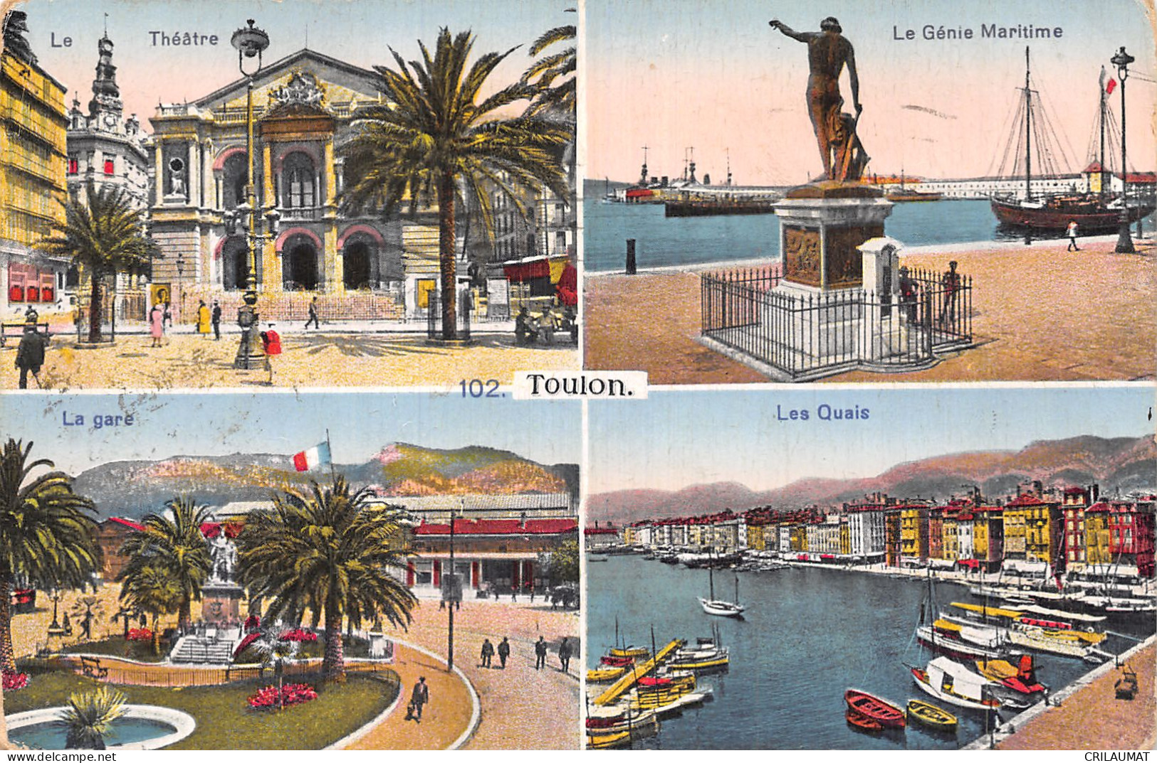 83-TOULON-N°5142-E/0143 - Toulon