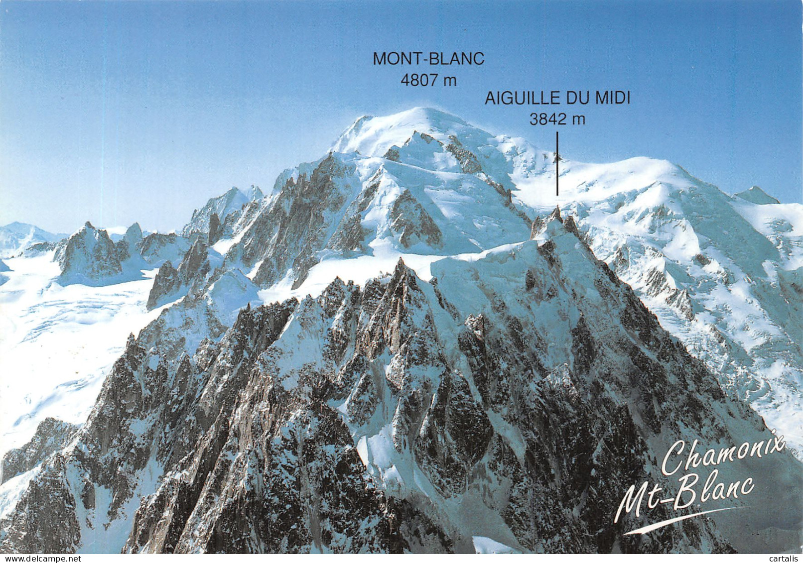 74-CHAMONIX MONT BLANC-N°4195-B/0143 - Chamonix-Mont-Blanc