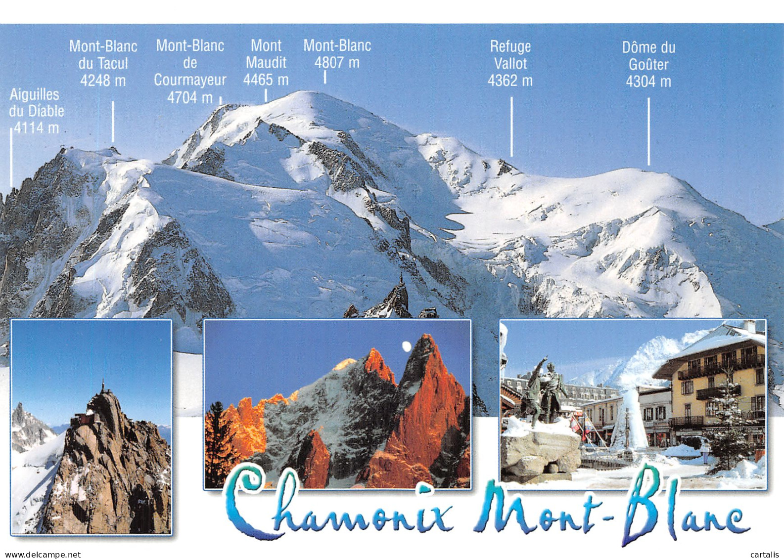 74-CHAMONIX MONT BLANC-N°4195-B/0145 - Chamonix-Mont-Blanc