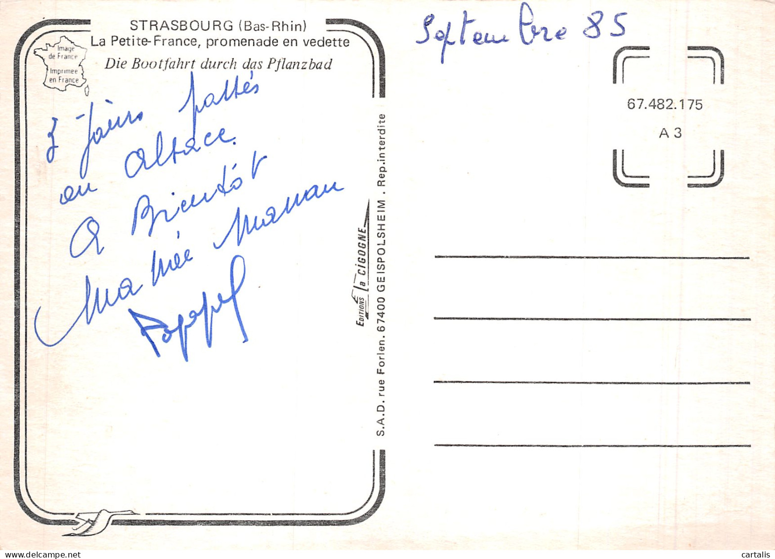 67-STRASBOURG-N°4195-B/0057 - Strasbourg