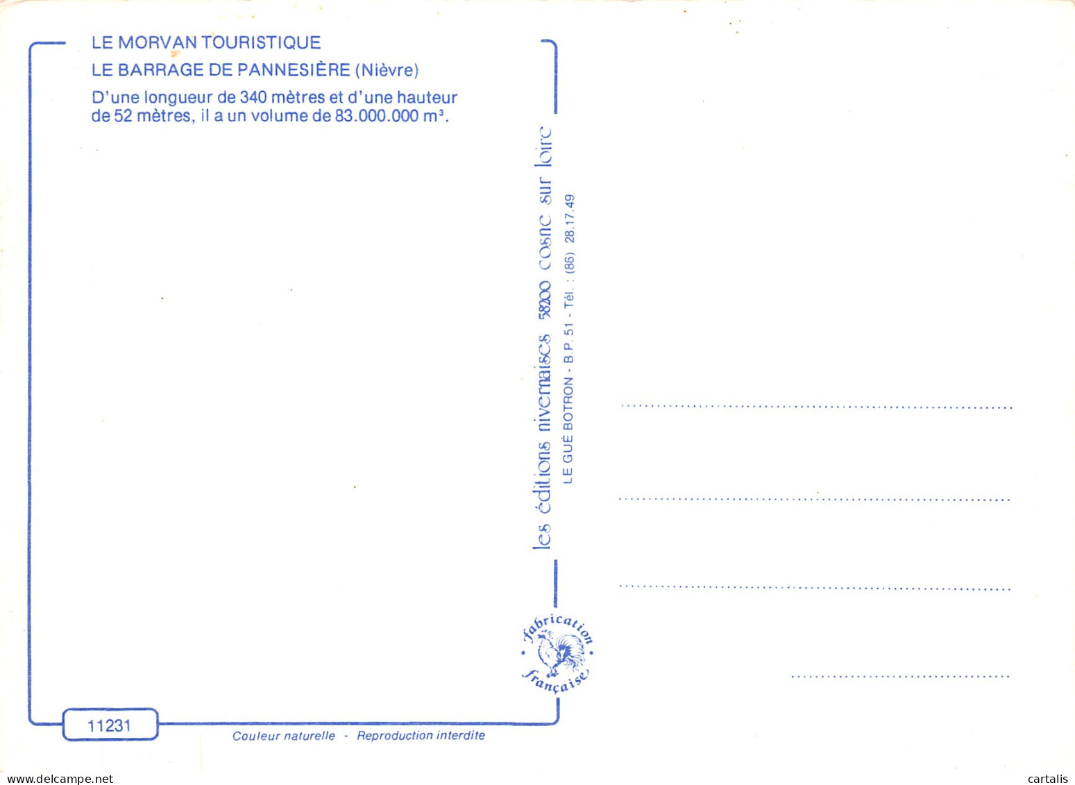 58-PANNECIERE-N°4195-B/0013 - Andere & Zonder Classificatie