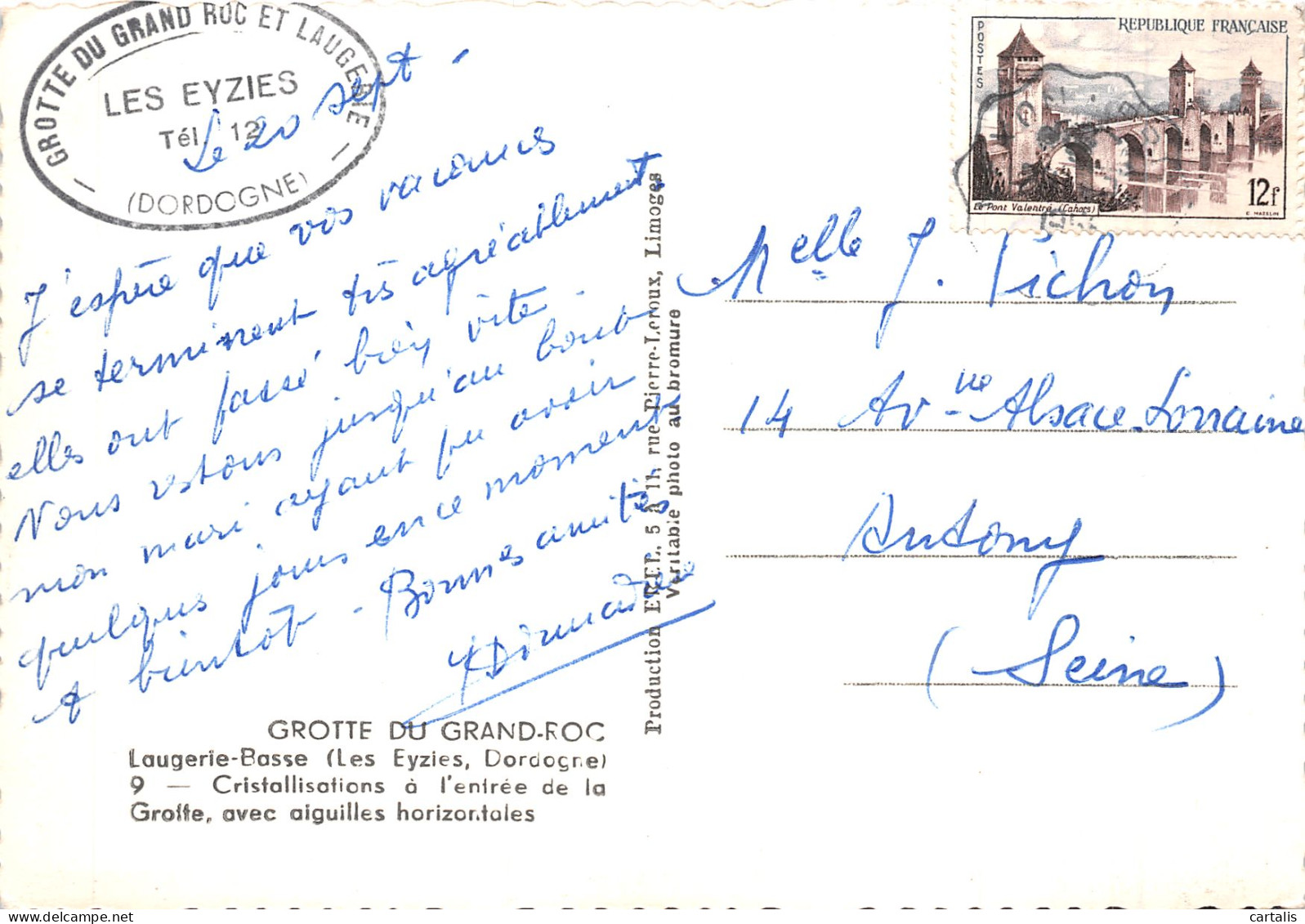 24-LES EYZIES DE TAYAC SIREUIL-N°4195-A/0349 - Other & Unclassified