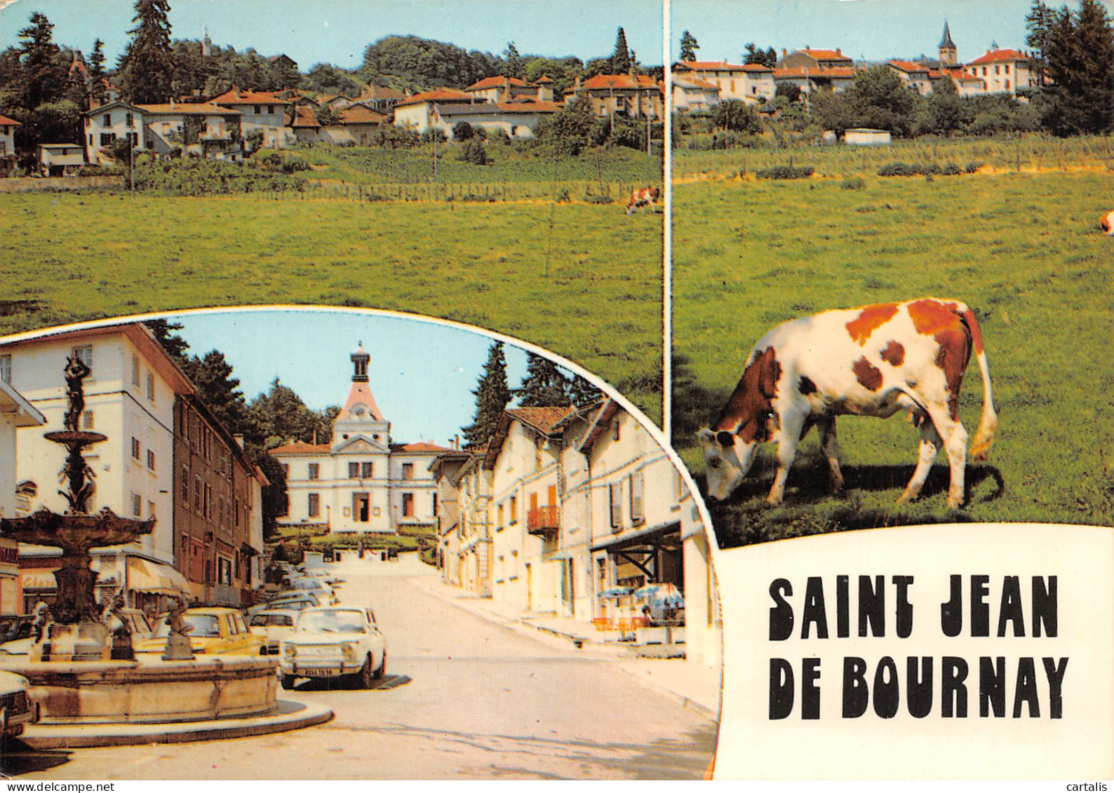 38-SAINT JEAN DE BOURNAY-N°4195-A/0323 - Saint-Jean-de-Bournay
