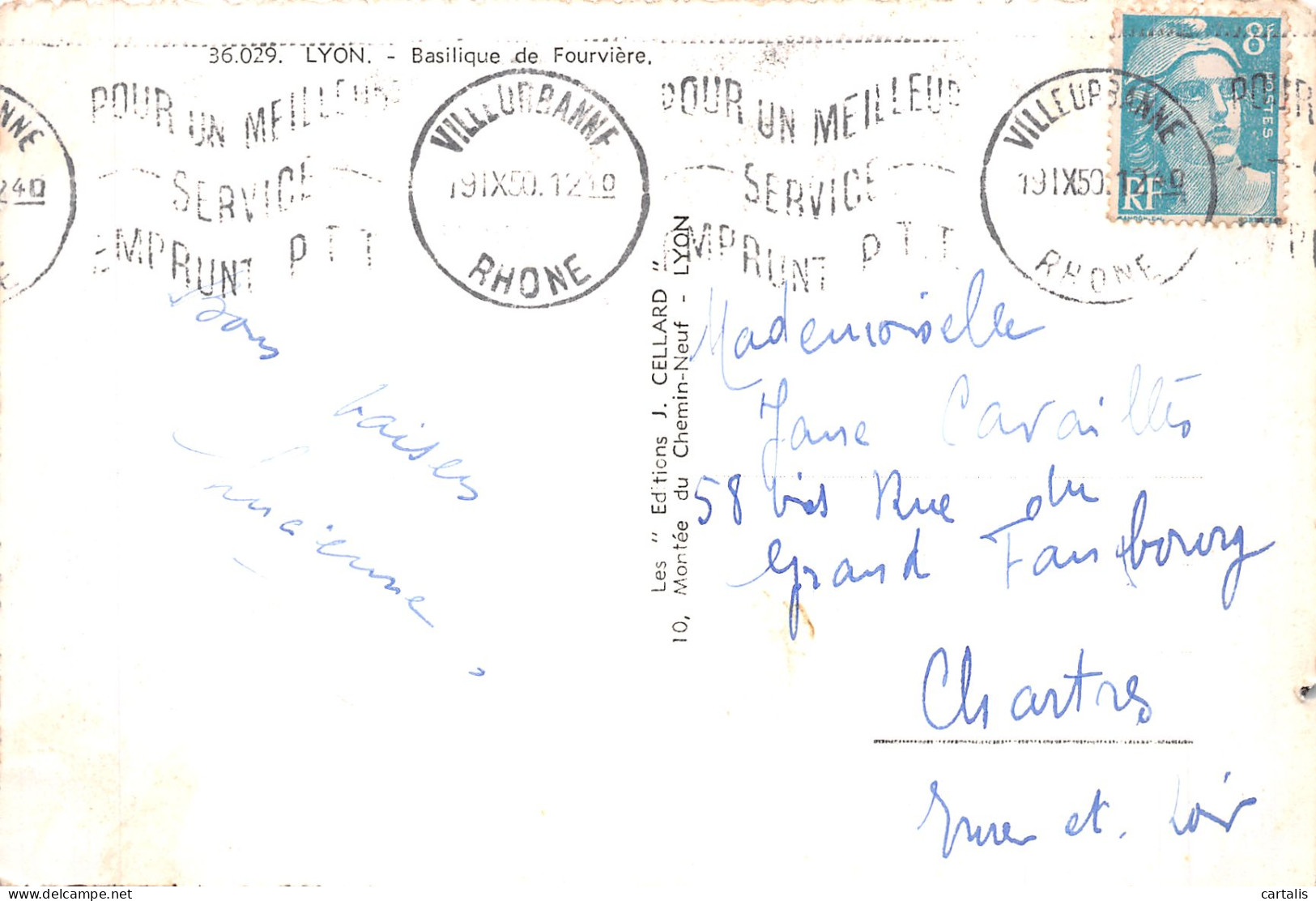 69-LYON-N°4195-A/0157 - Other & Unclassified