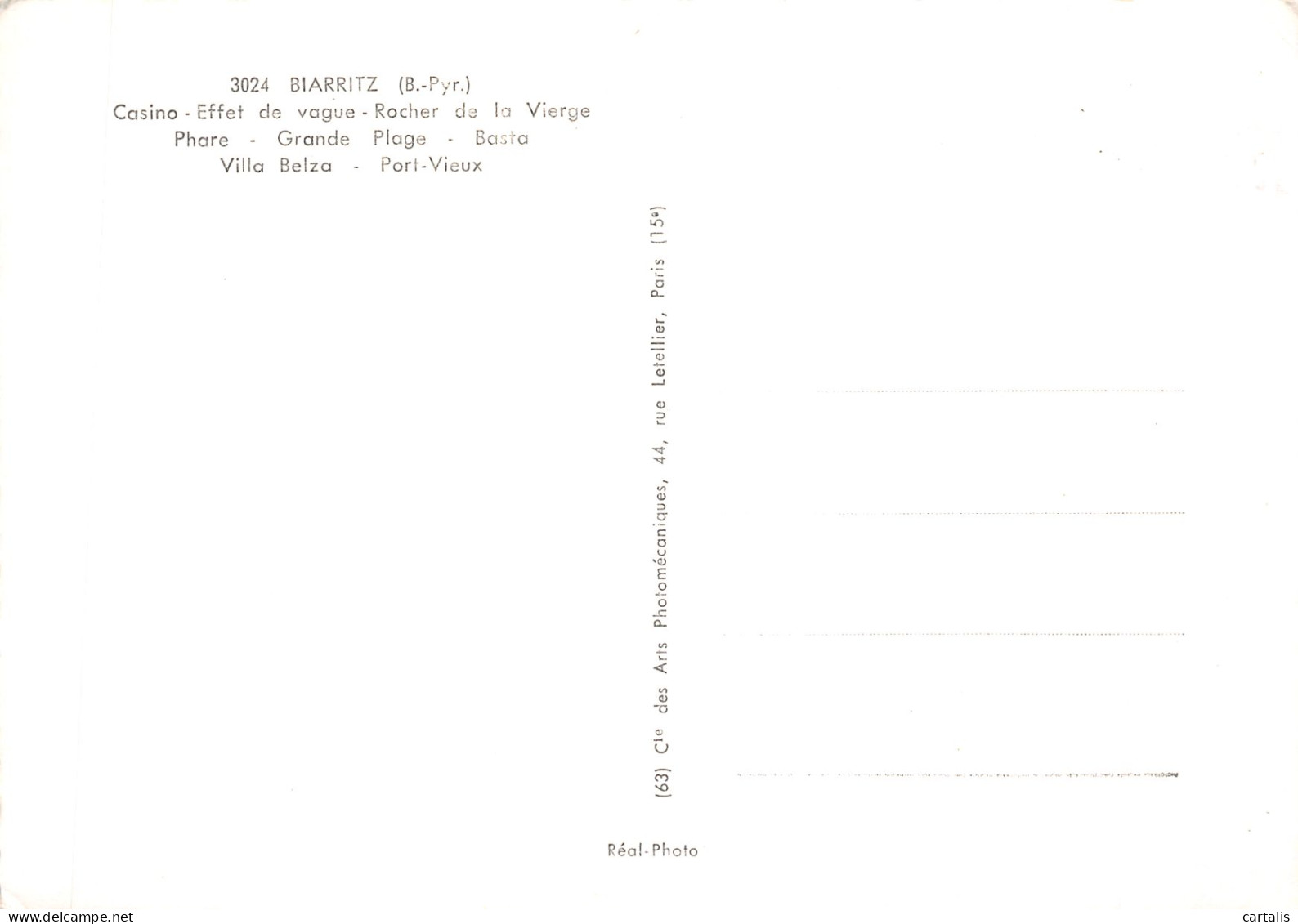 64-BIARRITZ-N°4195-A/0025 - Biarritz