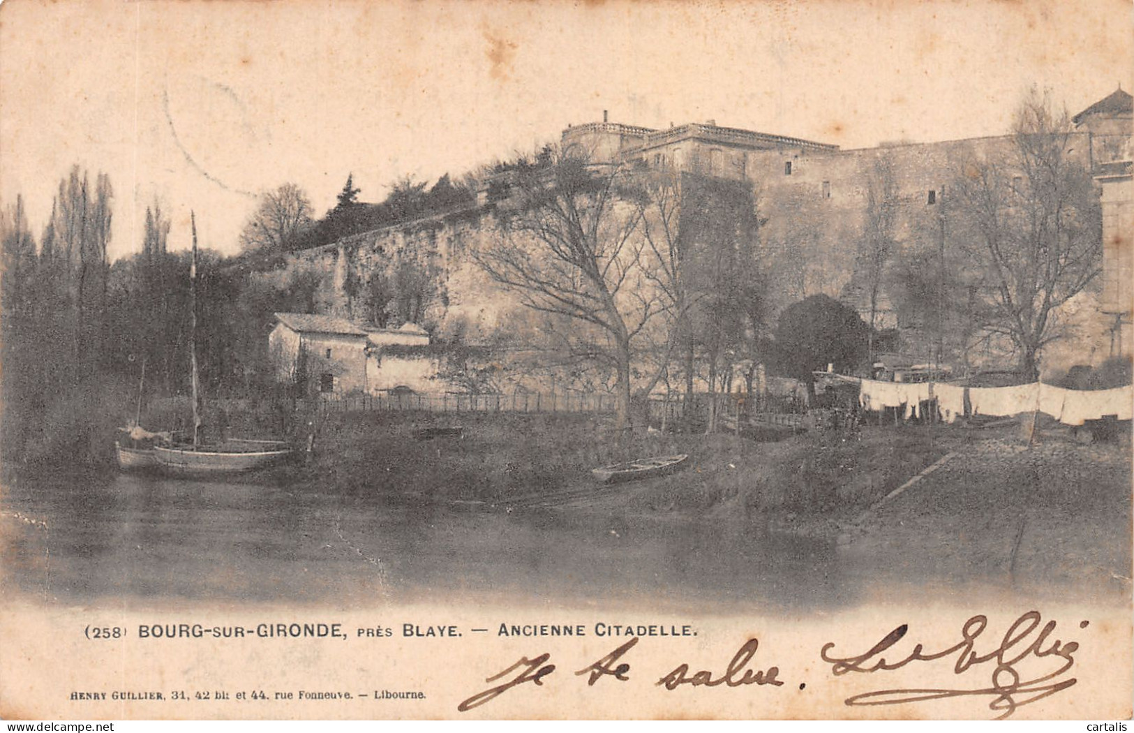 33-BOURG SUR GIRONDE-N°4194-H/0199 - Other & Unclassified