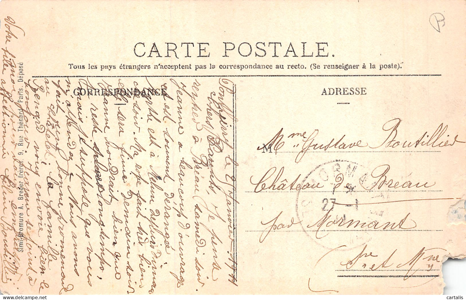 77-PONTHIERRY-N°4194-H/0193 - Other & Unclassified