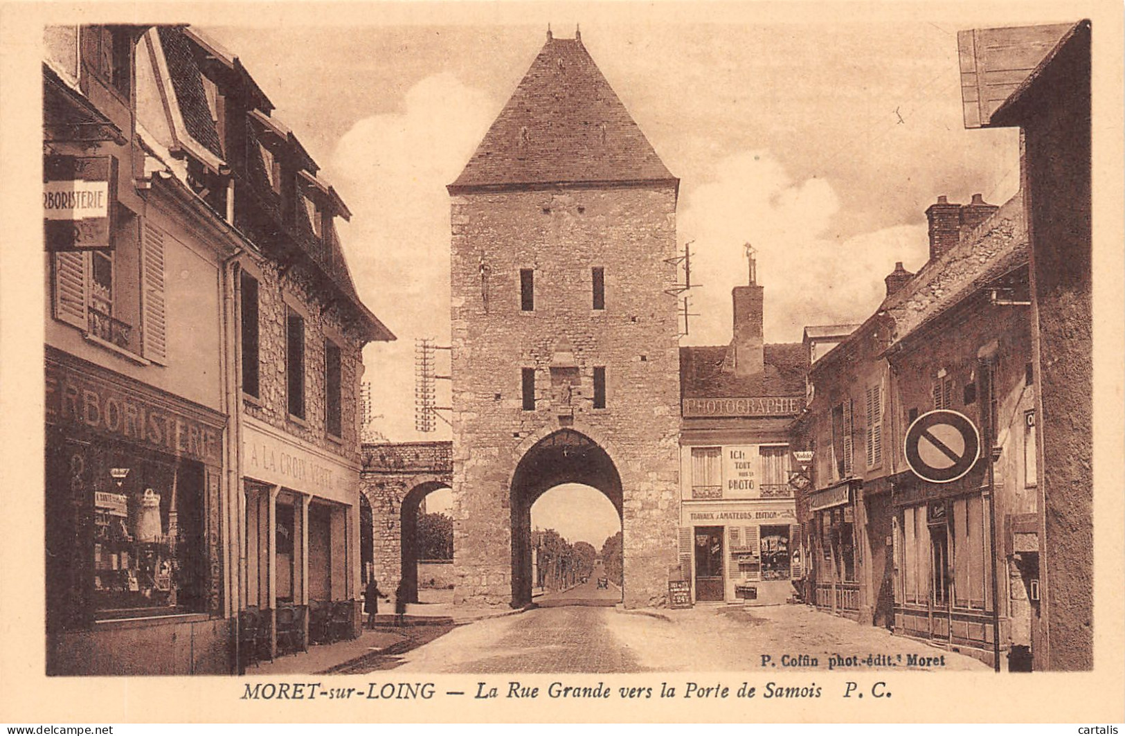 77-MORET SUR LOING-N°4194-H/0165 - Moret Sur Loing