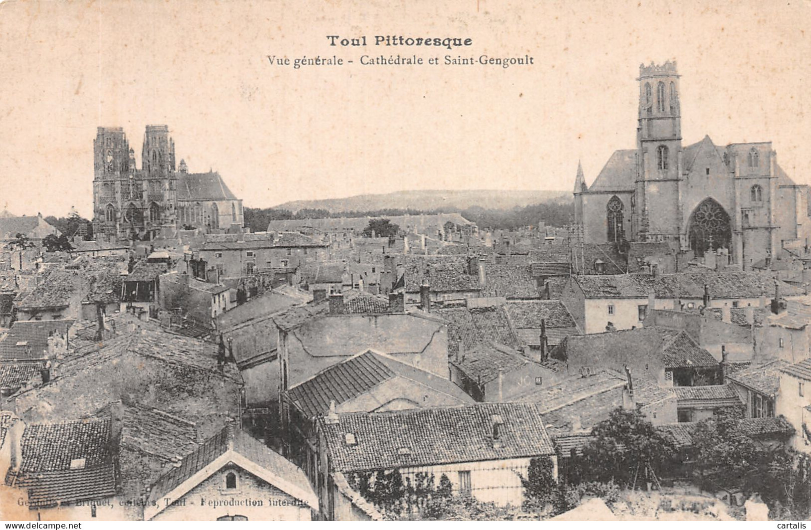 54-SAINT GENGOULT DE TOUL-N°4194-H/0155 - Other & Unclassified