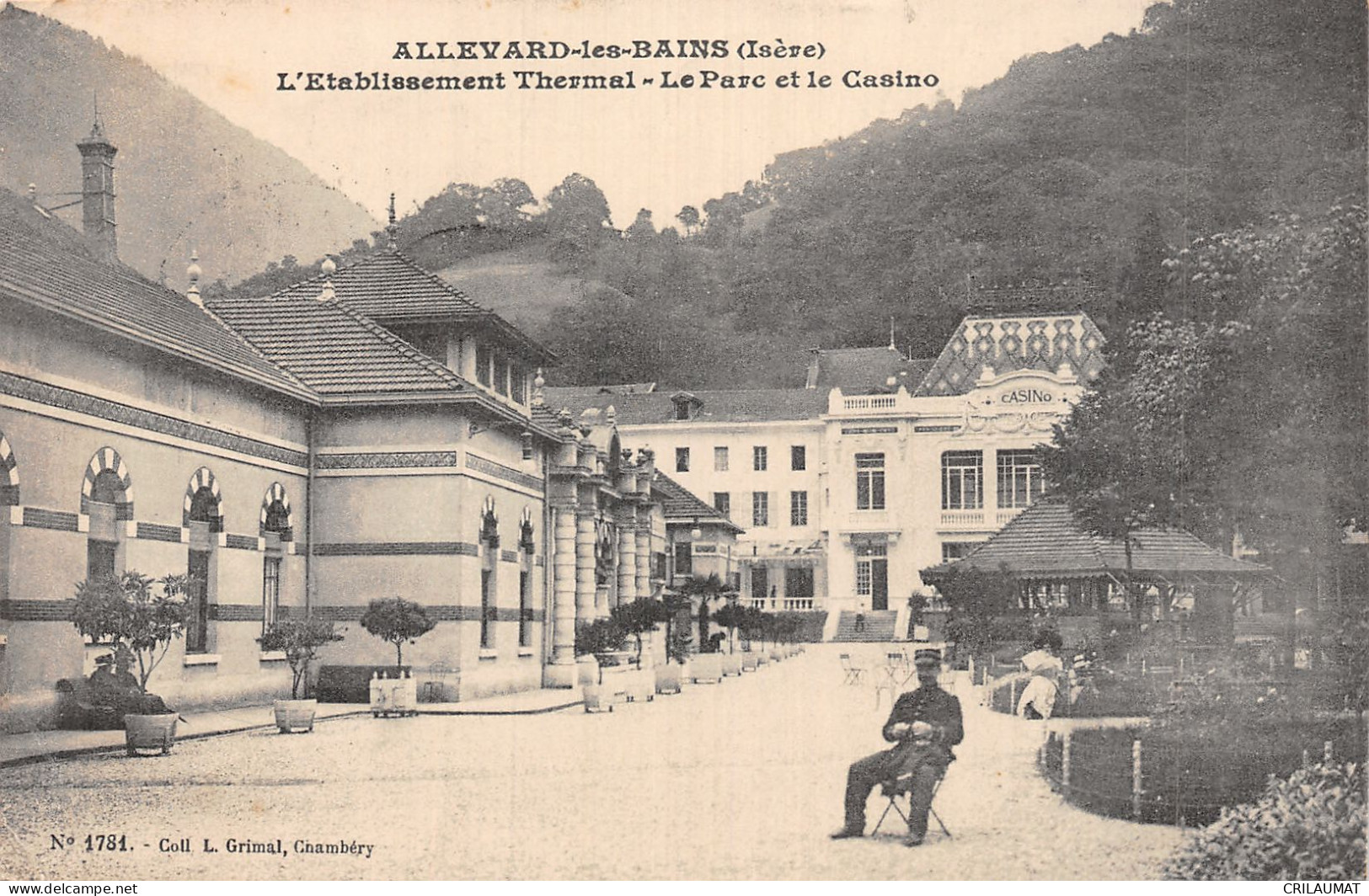 38-ALLEVARD LES BAINS-N°5143-B/0061 - Allevard