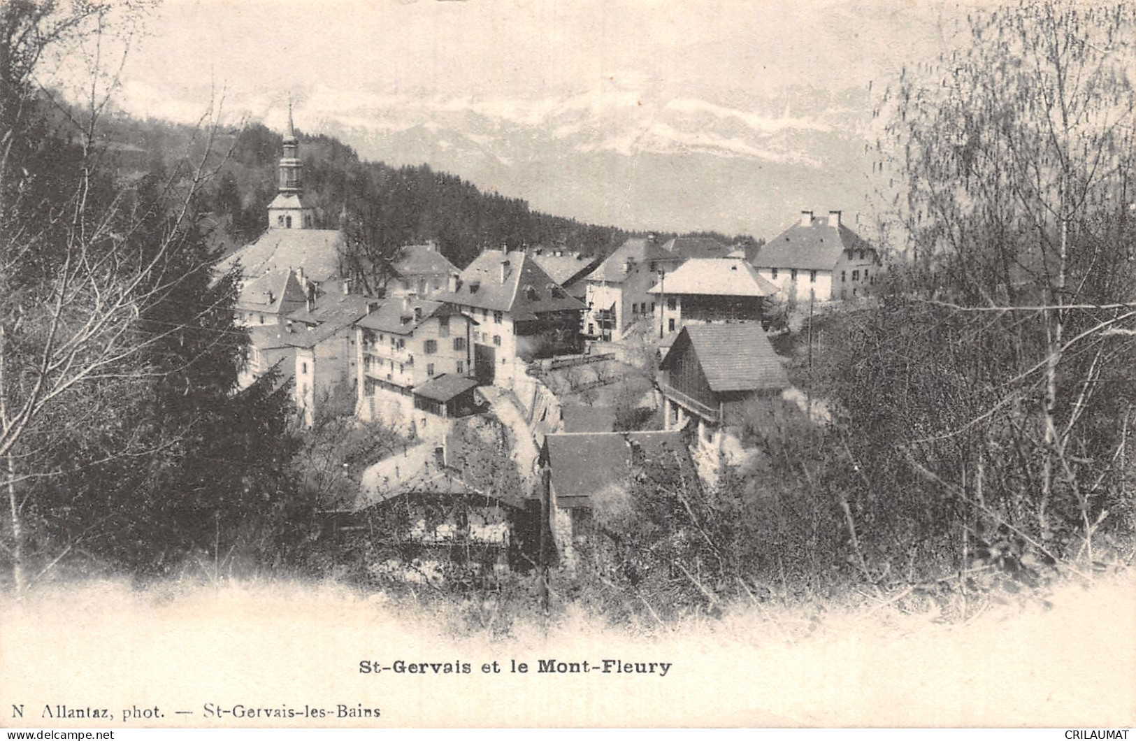 74-SAINT GERVAIS-N°5143-B/0035 - Other & Unclassified