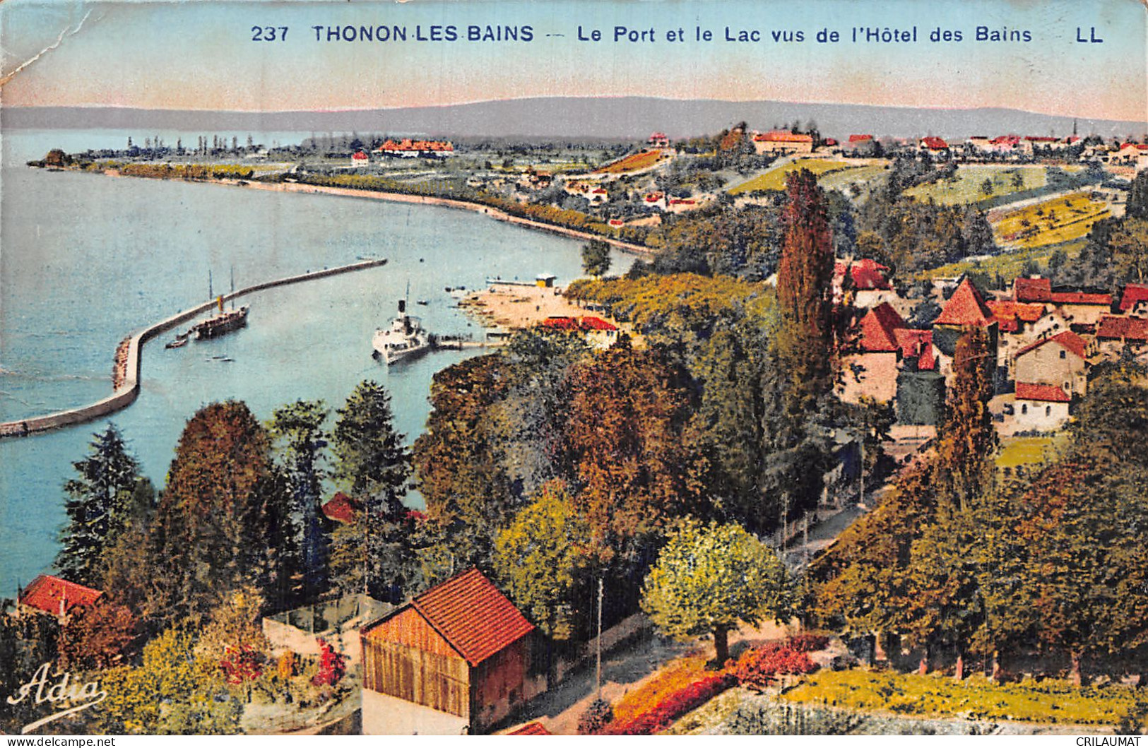 74-THONON LES BAINS-N°5143-A/0373 - Thonon-les-Bains