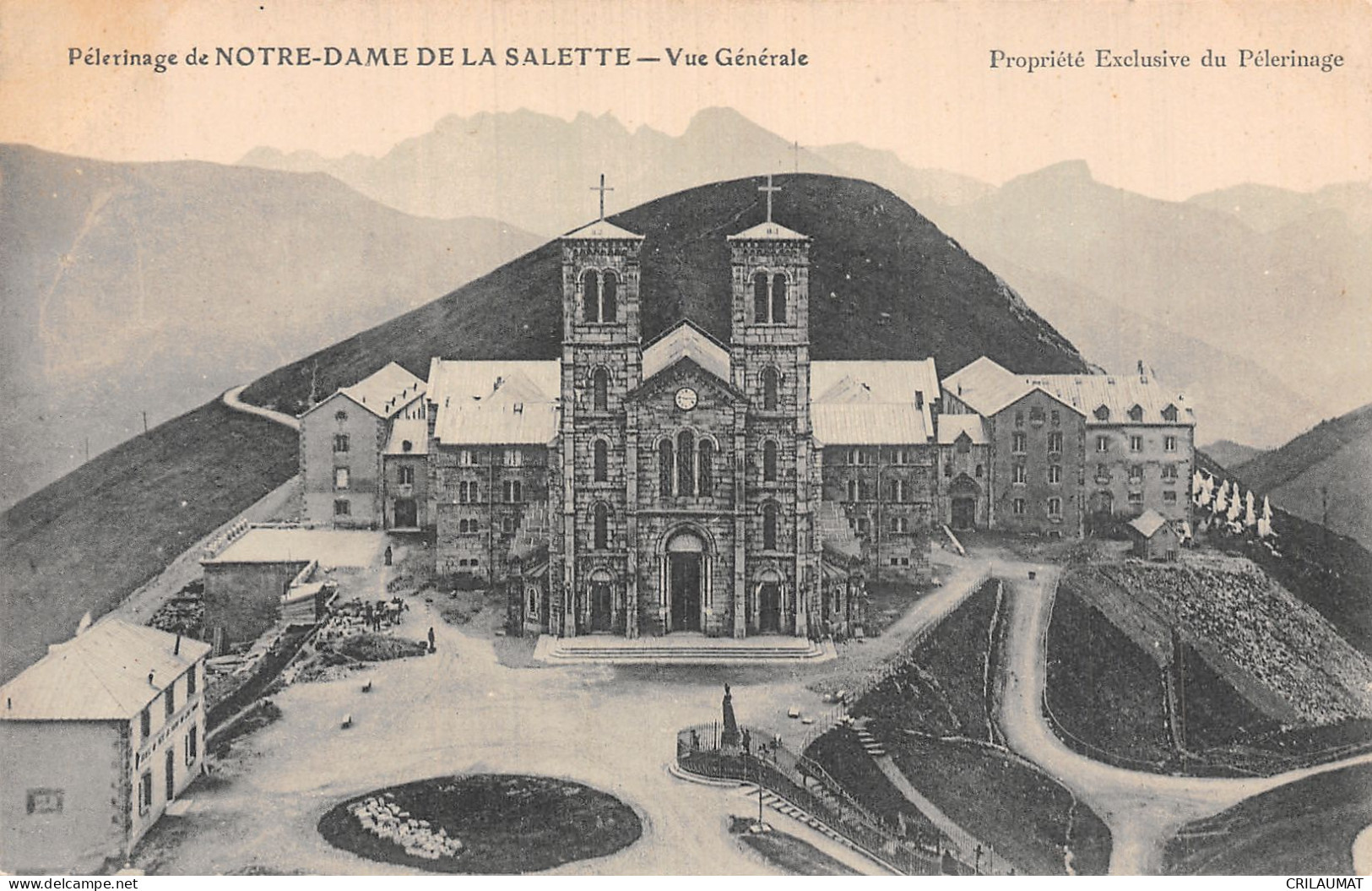 38-PELERINAGE NOTRE DAME DE LA SALETTE-N°5143-A/0181 - Other & Unclassified