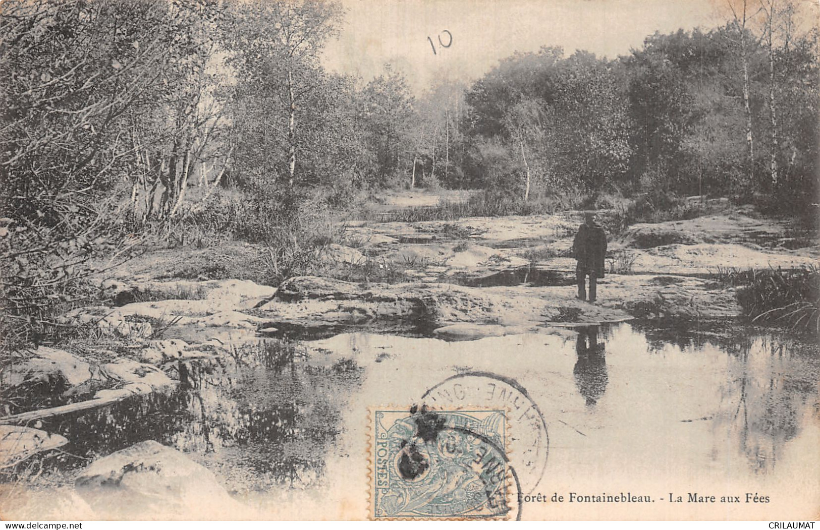 77-FONTAINEBLEAU LA FORET-N°5143-A/0161 - Fontainebleau