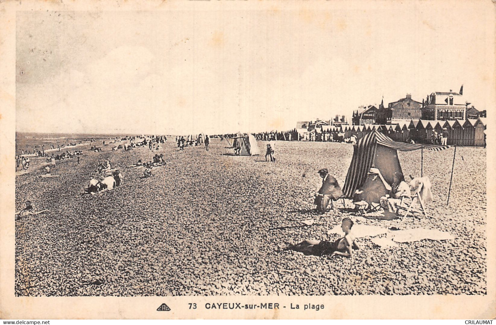 80-CAYEUX SUR MER-N°5142-H/0397 - Cayeux Sur Mer