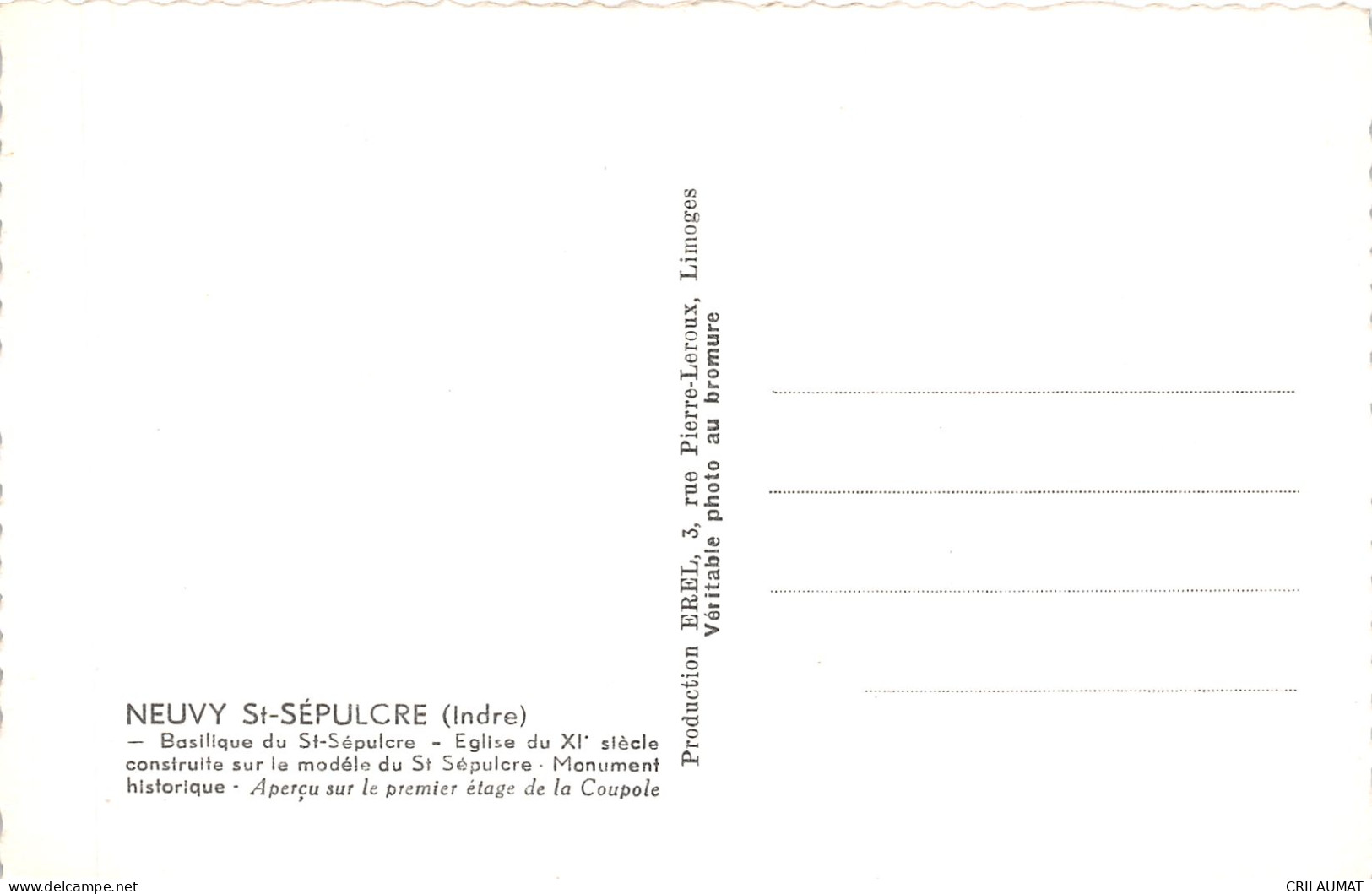 36-NEUVY SAINT SEPULCRE-N°5142-H/0329 - Other & Unclassified