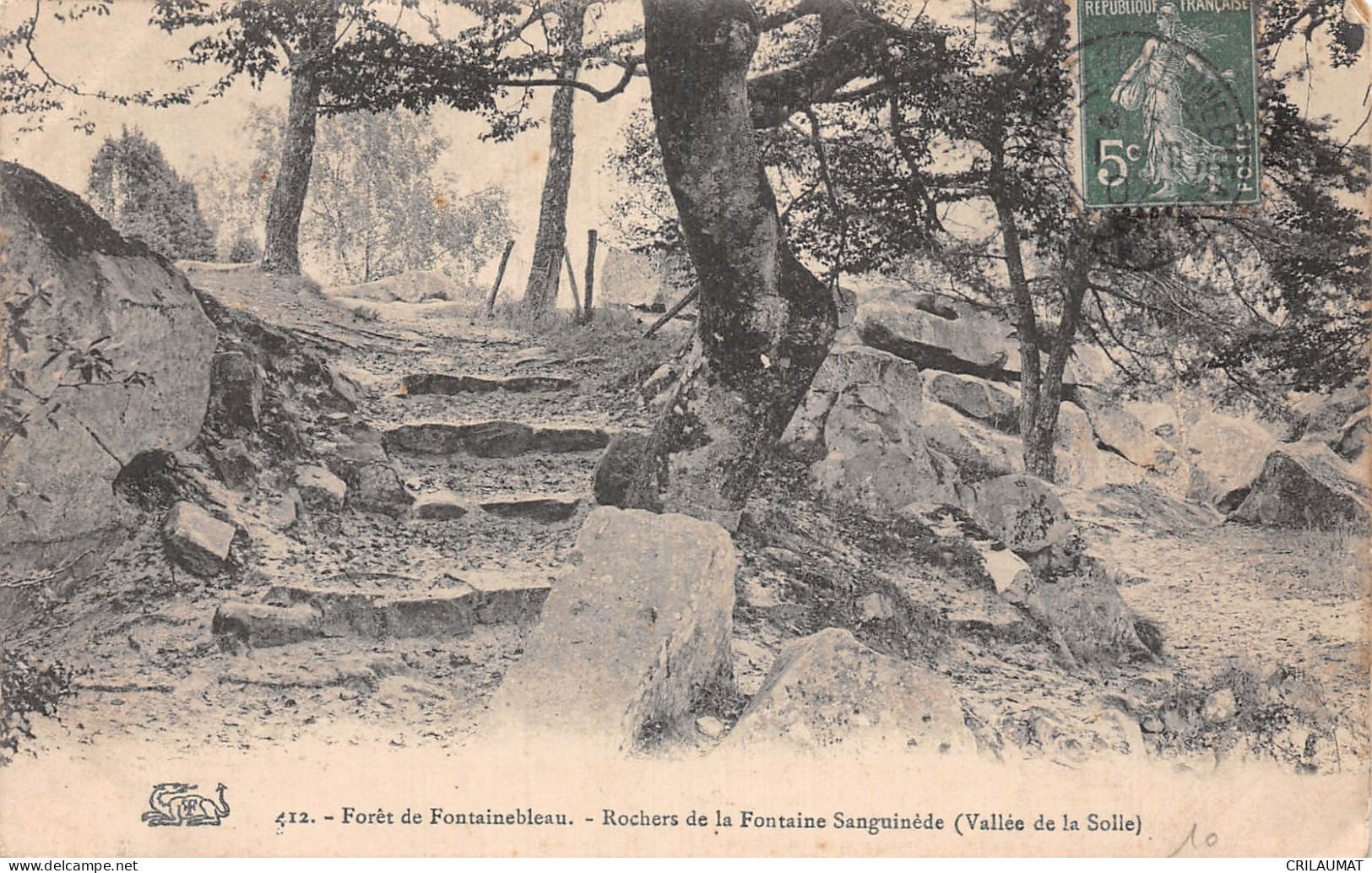 77-FONTAINEBLEAU LA FORET-N°5142-H/0291 - Fontainebleau