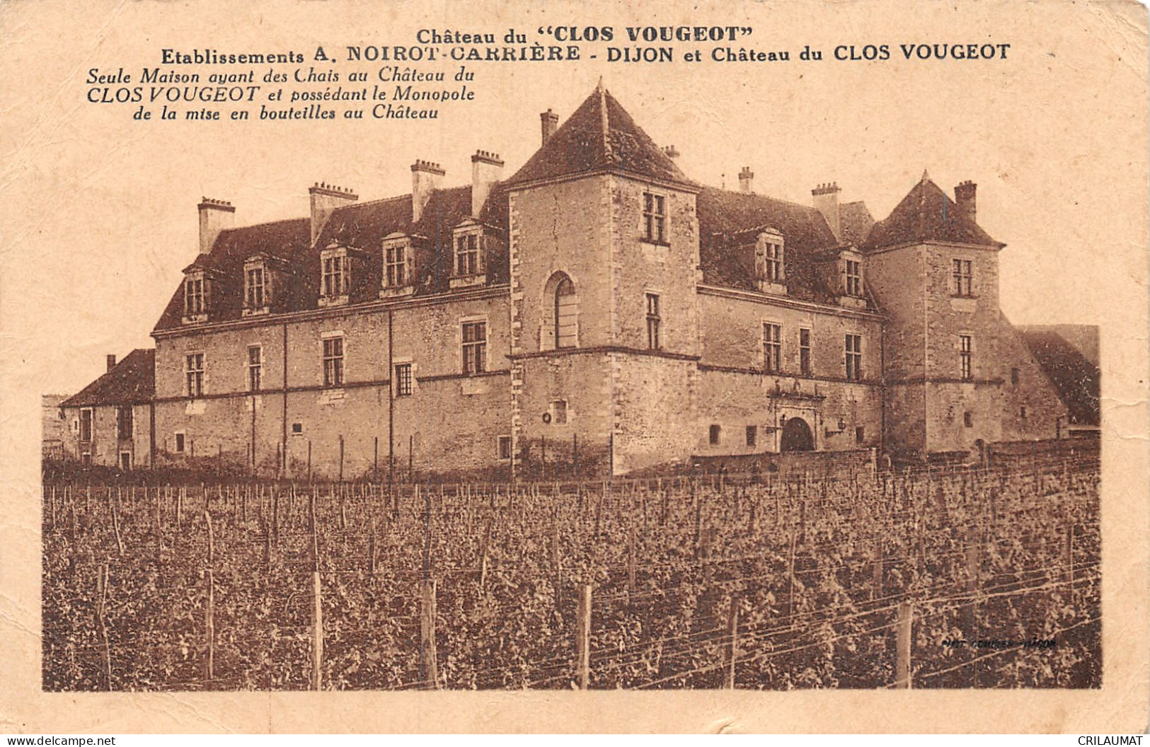 21-CLOS VOUGEOT-N°5142-H/0249 - Sonstige & Ohne Zuordnung