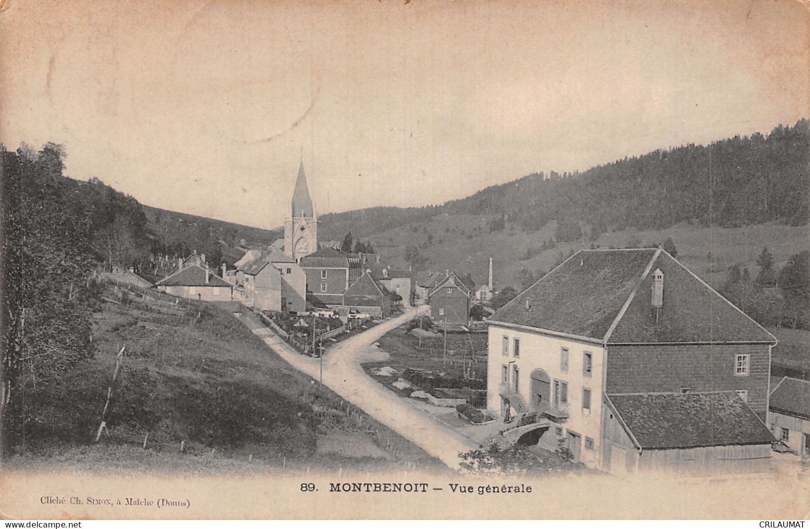 25-MONTBENOIT-N°5142-H/0105 - Autres & Non Classés