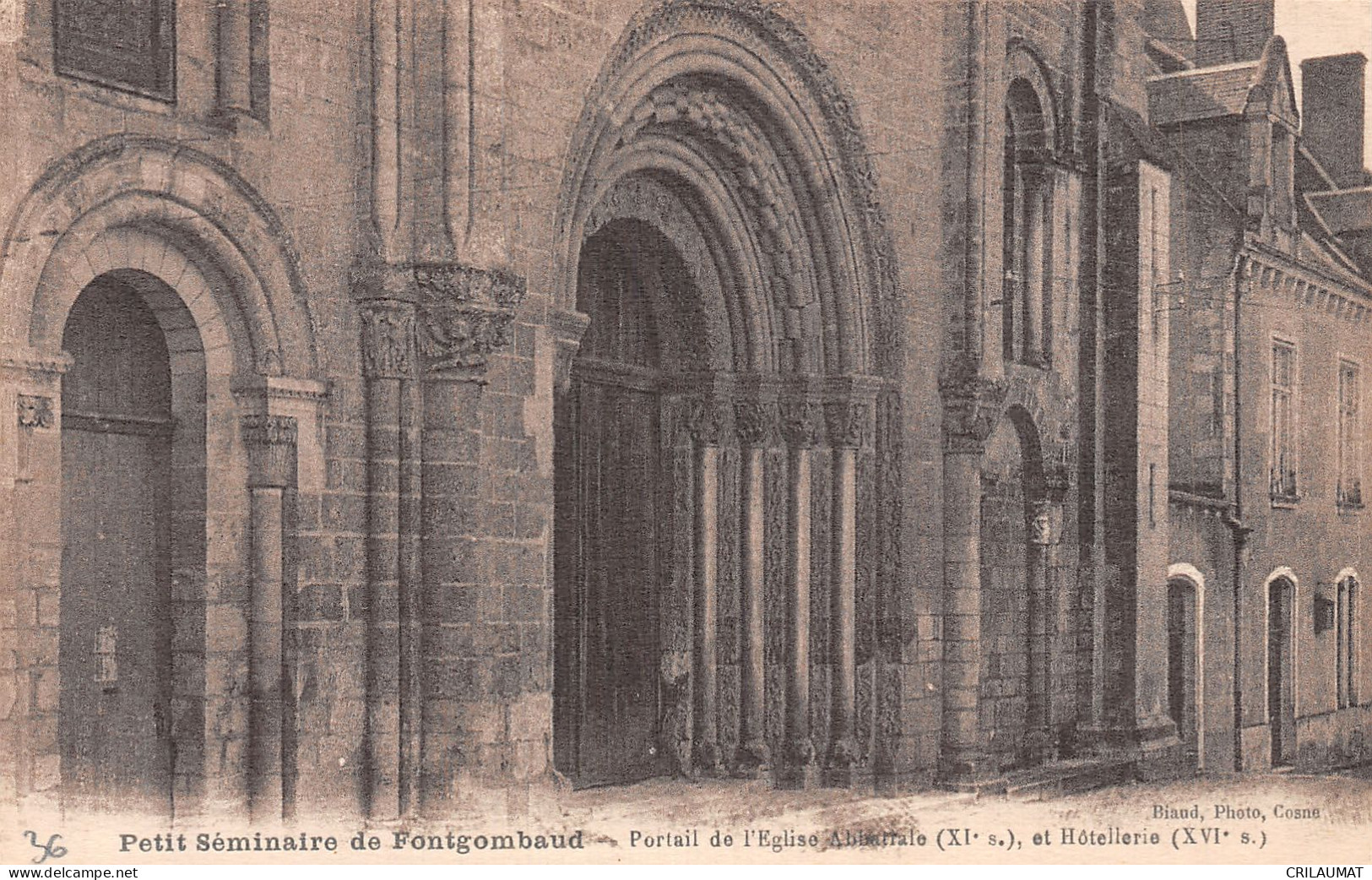 36-FONTGOMBAUD-N°5142-H/0009 - Other & Unclassified