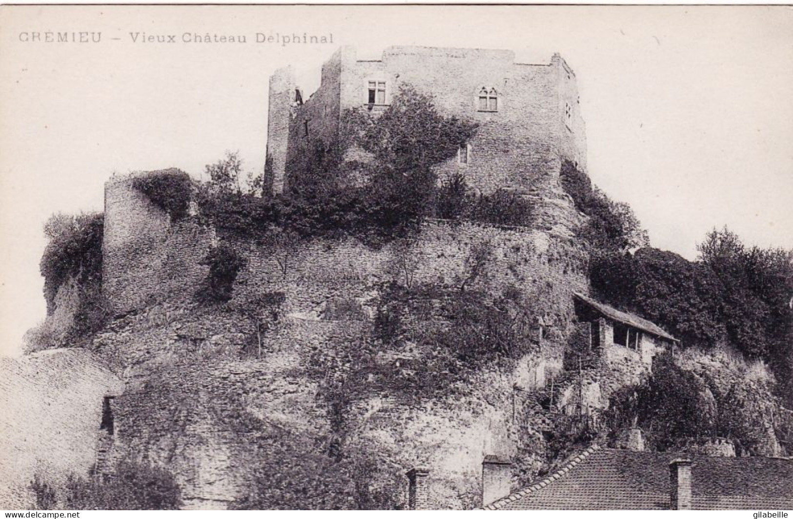38 - Isere -  CREMIEU - Vieux Chateau Delphinal - Crémieu