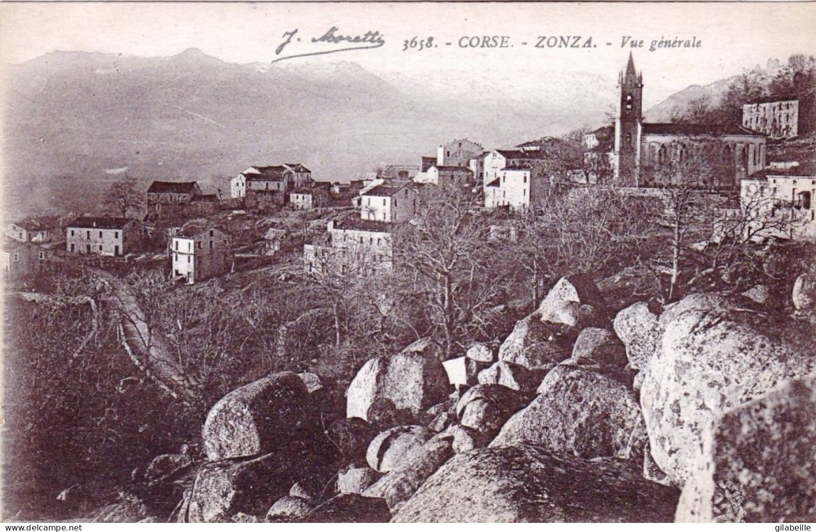 20  - Corse -  ZONZA - Vue Generale - Other & Unclassified