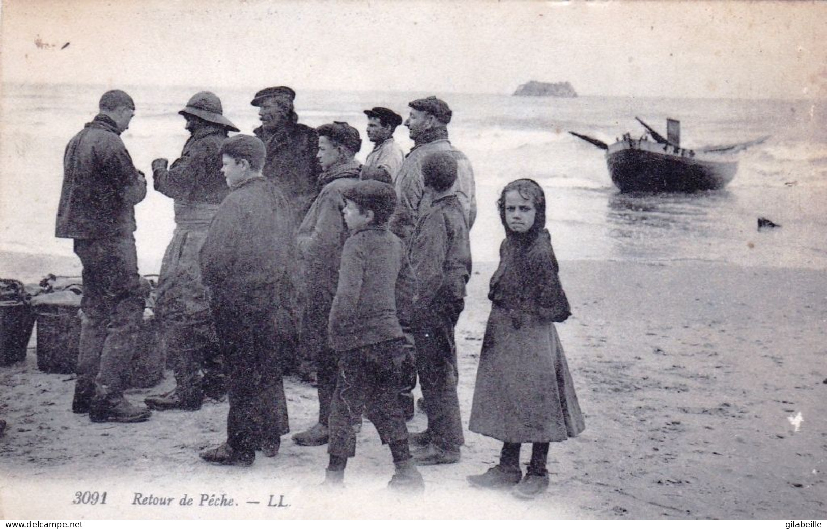 Metier - Marin Pecheur -  Retour De Peche - Fishing