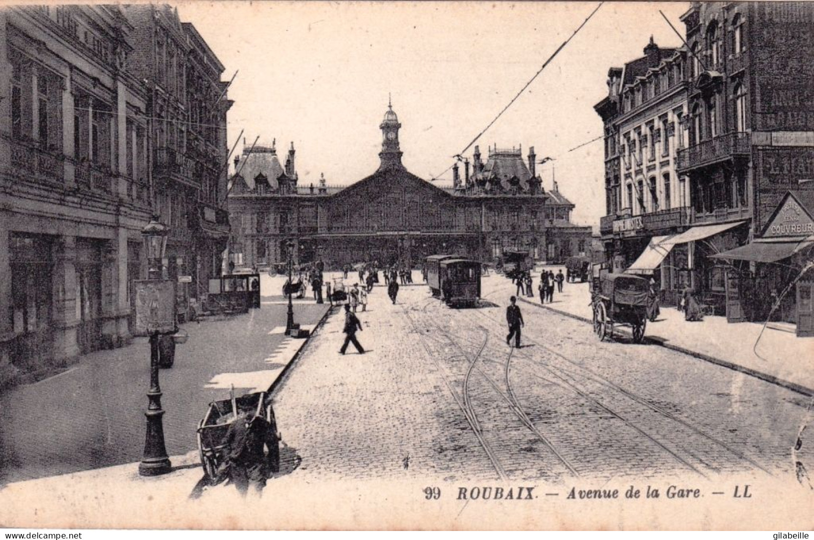59 - Nord -  ROUBAIX - Avenue De La Gare - Roubaix