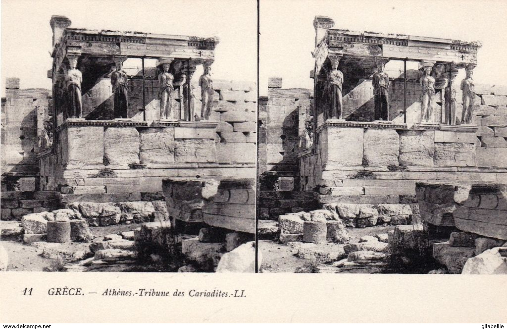 ΕΛΛΑΔΑ - Grece - ATHENES -tribune Des Cariadites- ATHINA - Víma Ton Karadíton-   Stereo - Greece