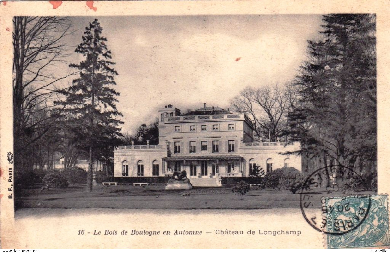 75 - PARIS 16 - Bois De Boulogne En Automne - Chateau De Longchamps - District 16