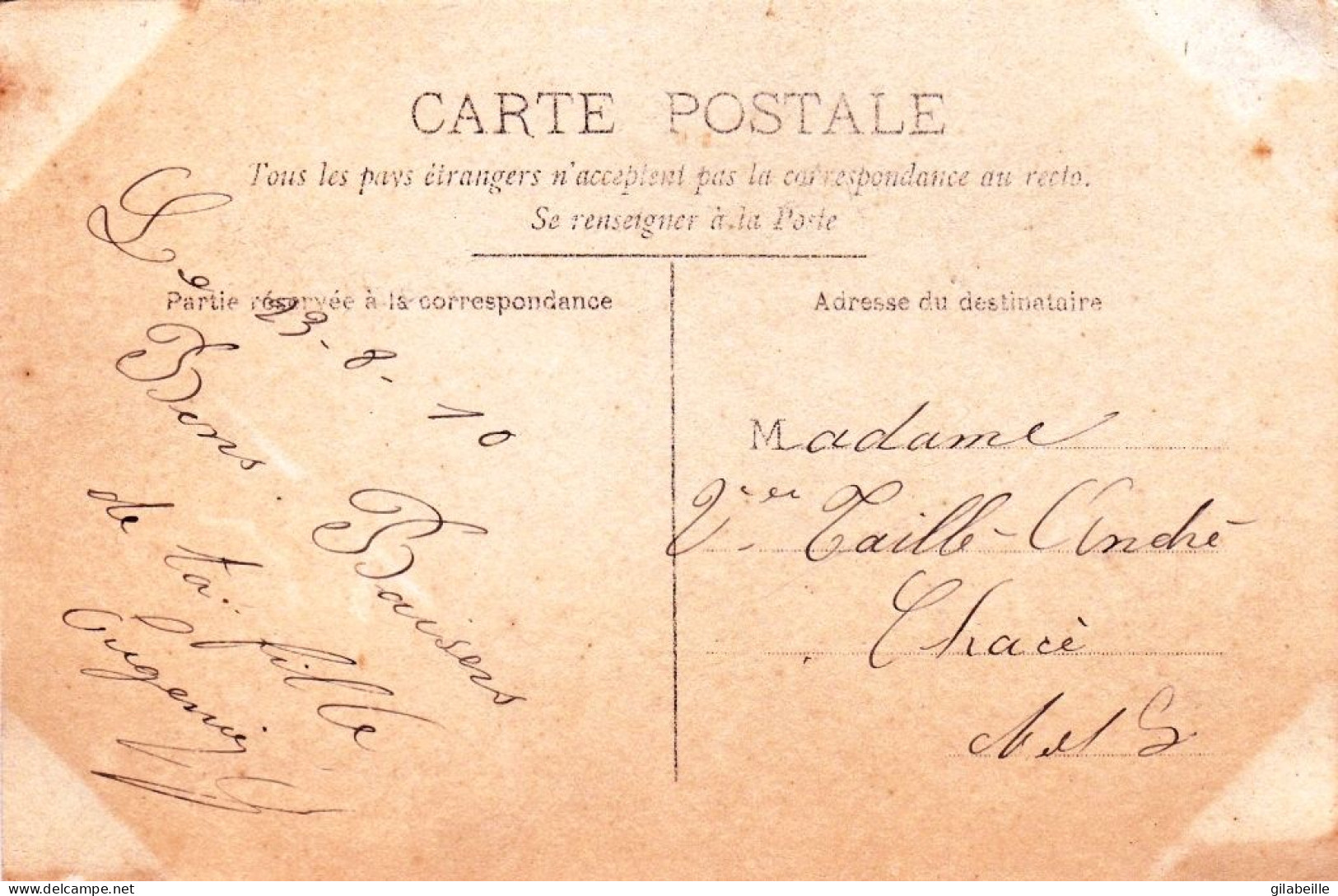 Carte Fantaisie -  BONNE FETE -  Sainte Louise  1910 - Sonstige & Ohne Zuordnung