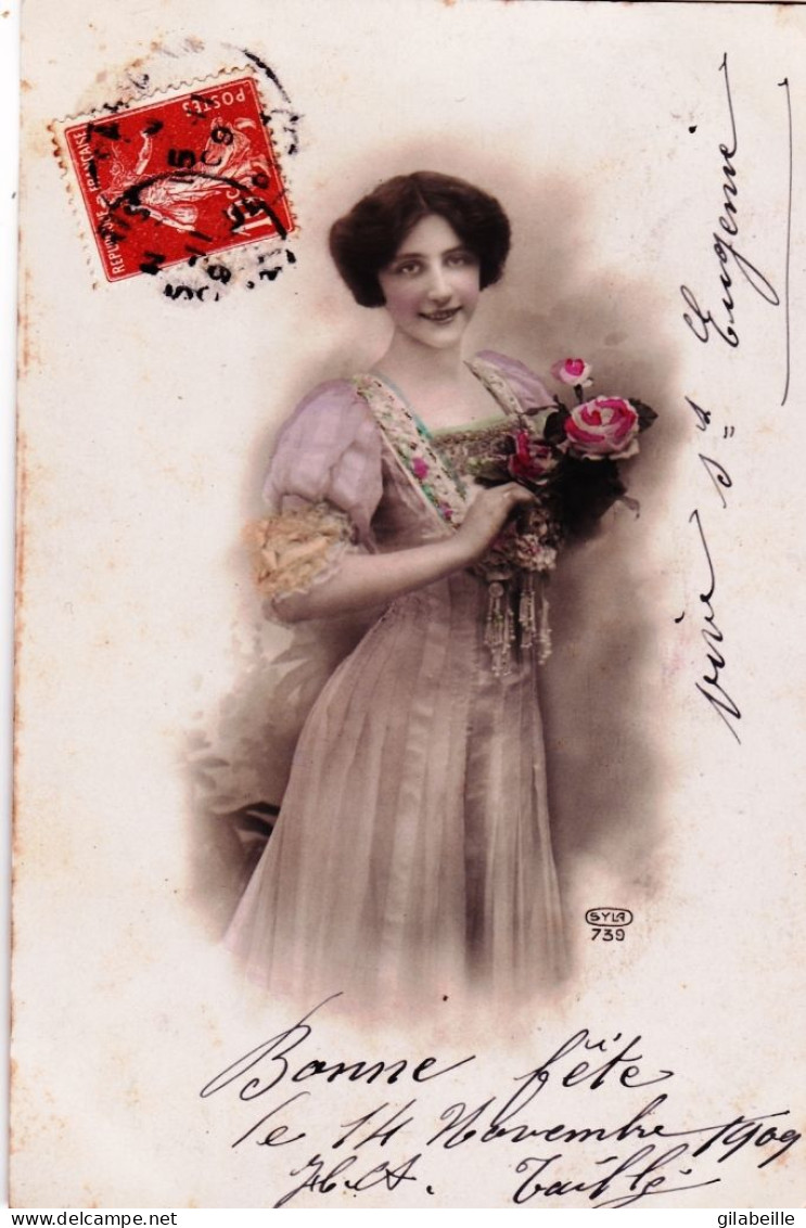 Carte Fantaisie -  BONNE FETE -   1909 - Autres & Non Classés