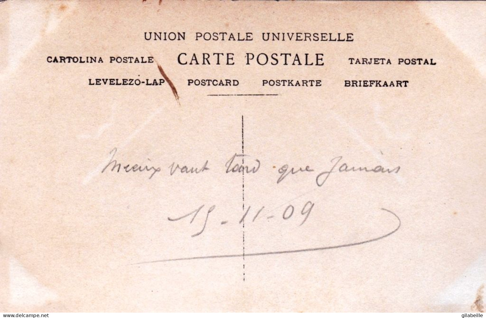 Carte Fantaisie -  BONNE FETE -  1909 - Other & Unclassified