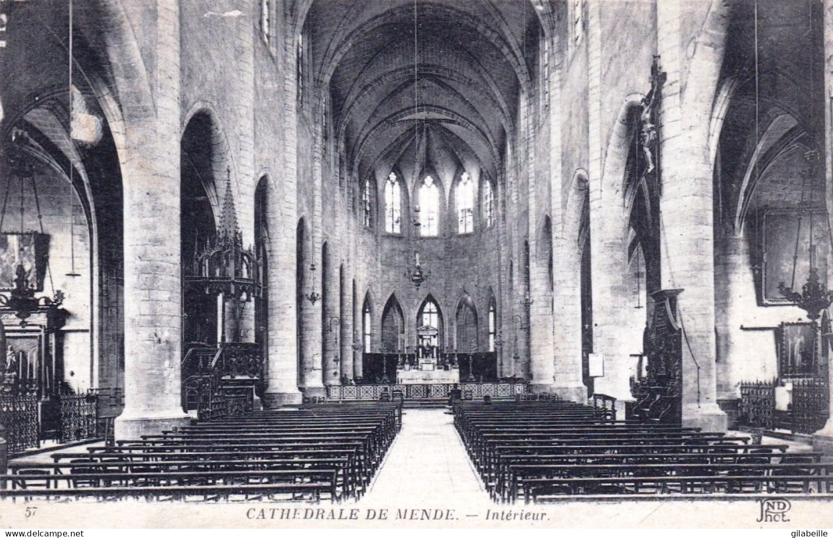 48 - Lozere -  Cathedrale De Mende - Interieur - Mende