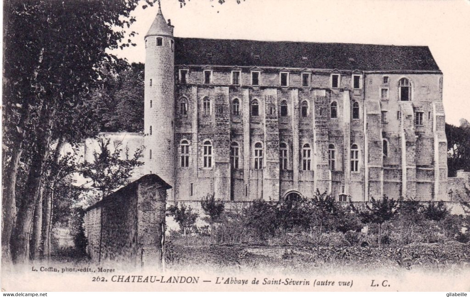 77 - Seine Et Marne -  CHATEAU LANDON - L Abbaye De Saint Severin - Chateau Landon