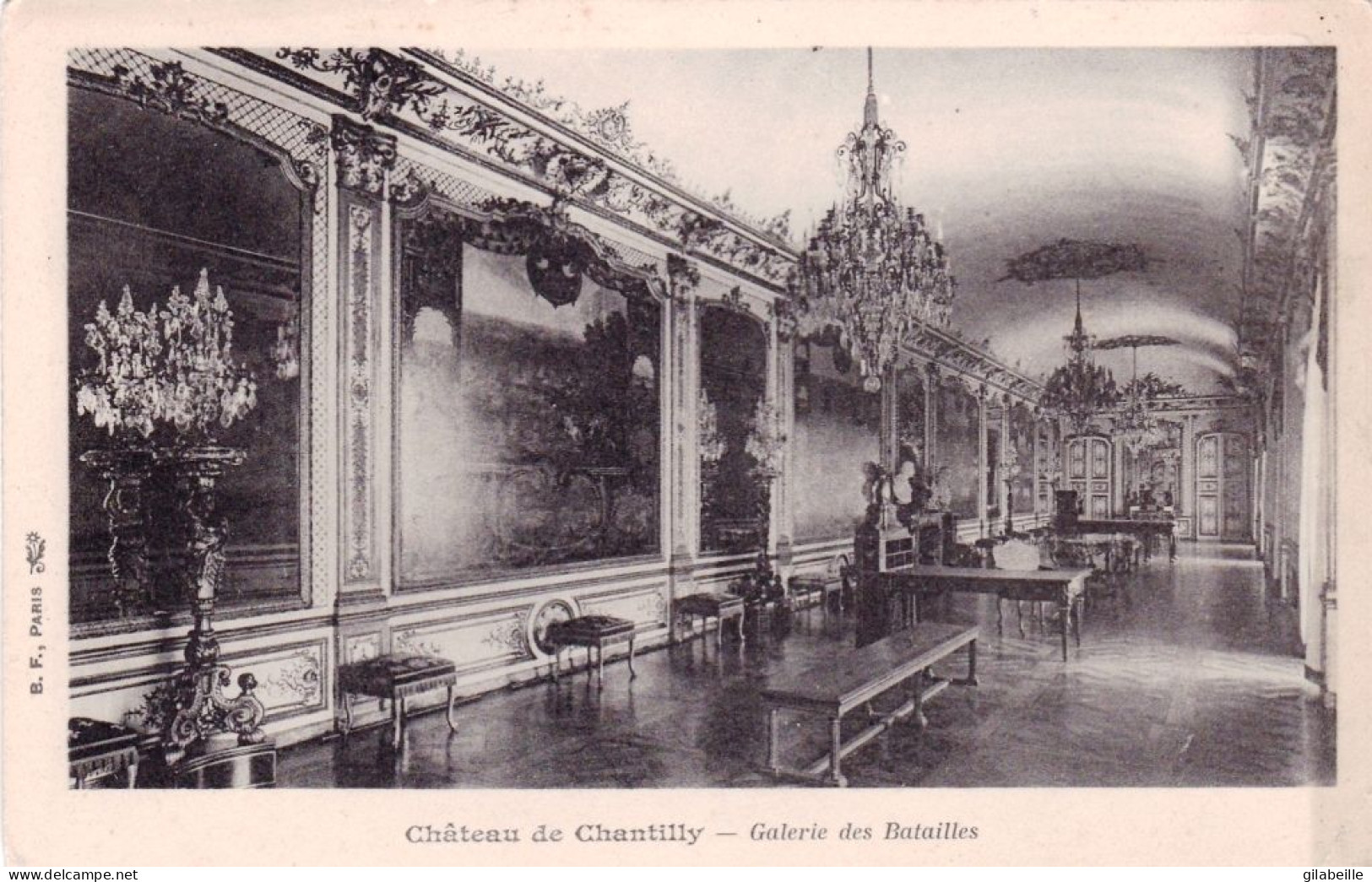 60 - Oise -  Chateau De CHANTILLY - Galerie Ds Batailles - Chantilly