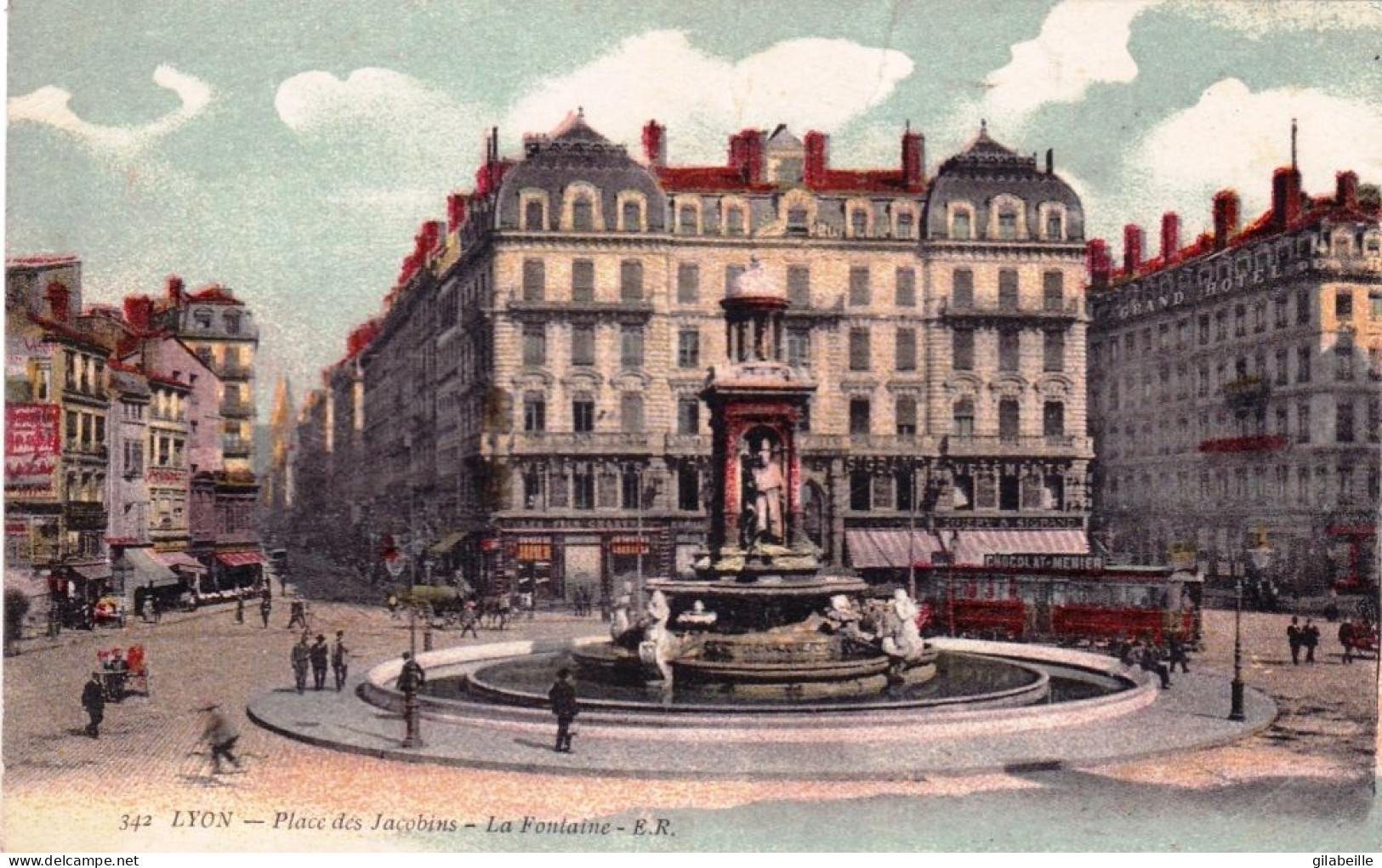 69 - LYON -  Place Des Jacobins - La Fontaine - Other & Unclassified