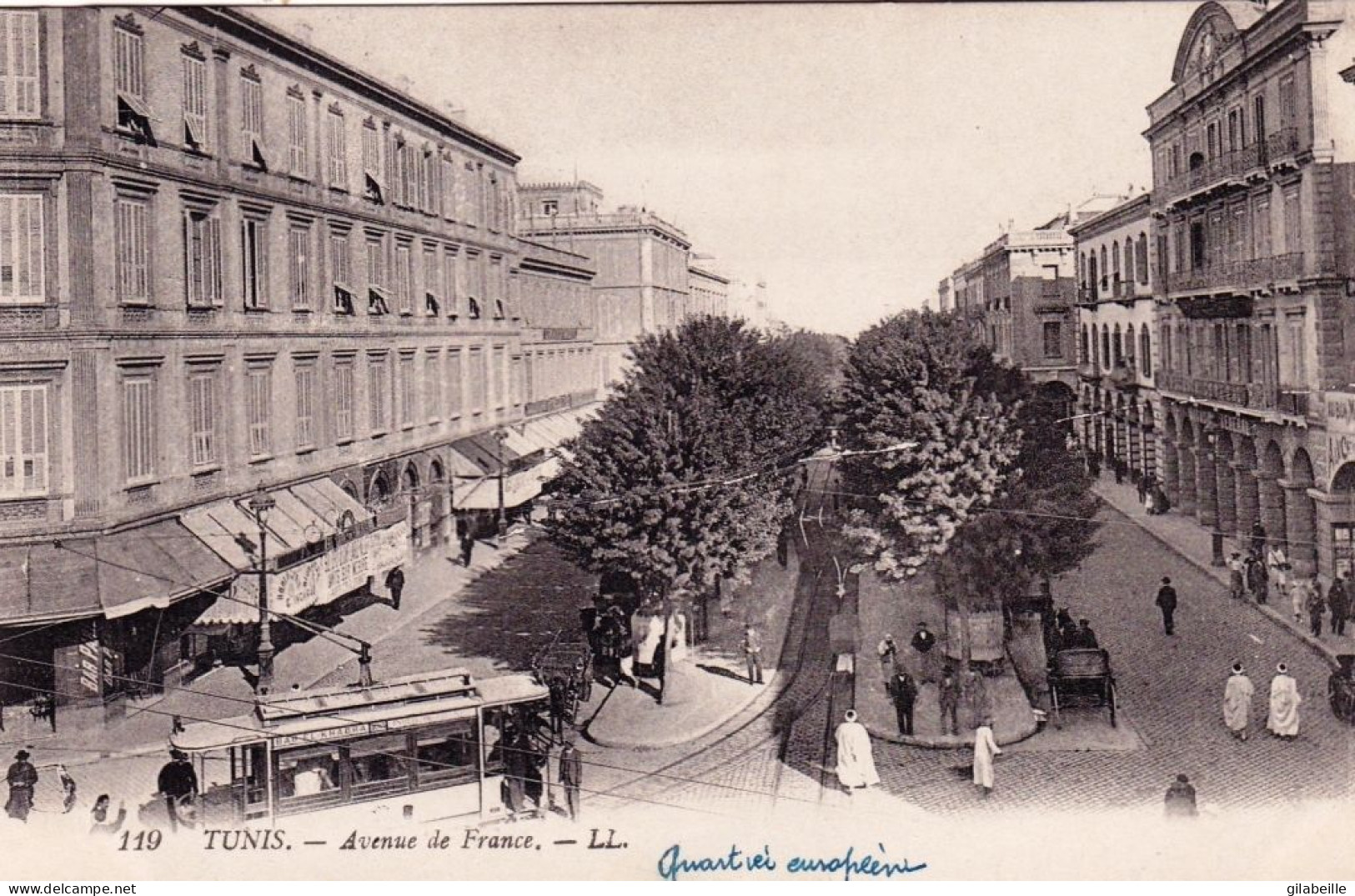 Tunisie -  TUNIS - Avenue De France - Tunisie