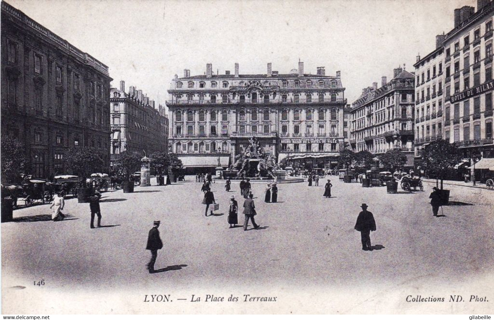 69 - LYON - La Place Des Terreaux - Other & Unclassified