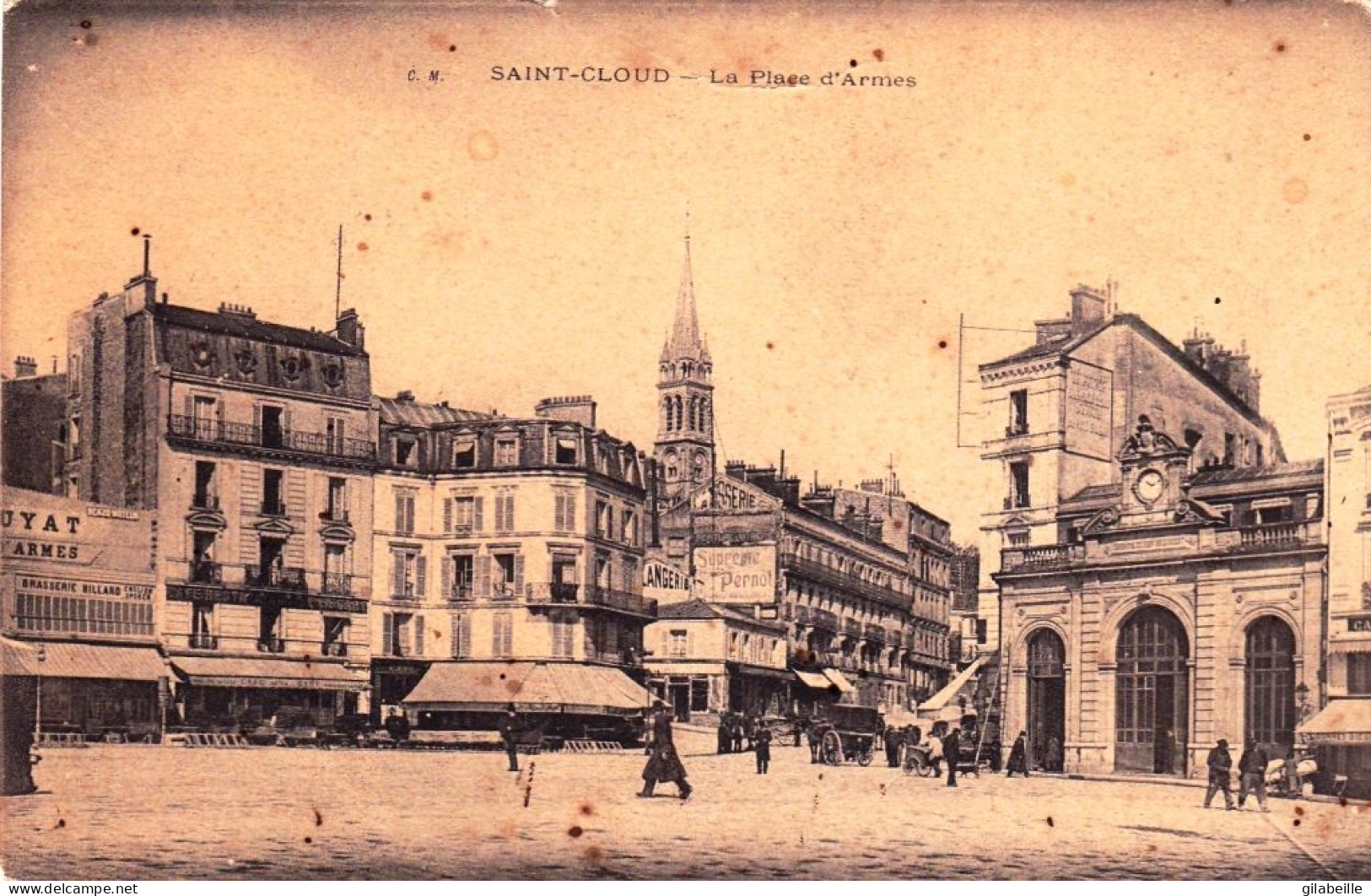 92 - Hauts De Seine -  SAINT CLOUD - La Place D Armes - Saint Cloud