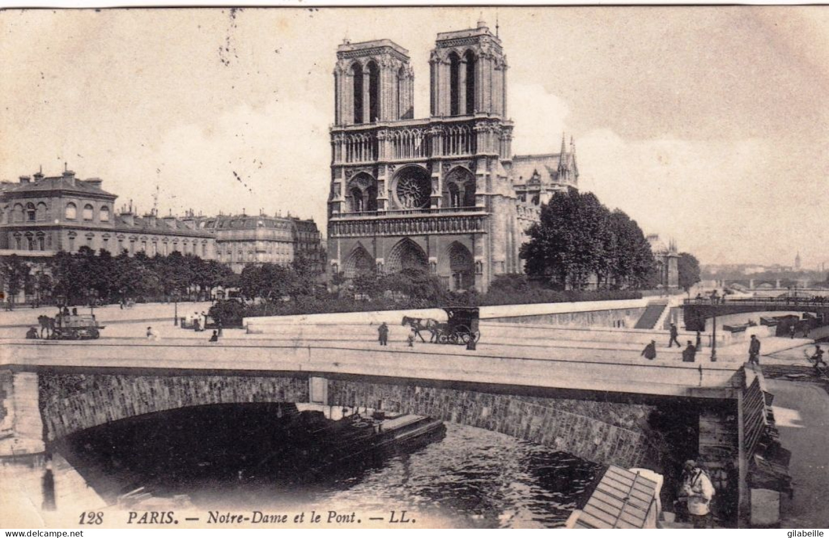 75 - PARIS - Notre Dame Et Le Pont - Notre Dame De Paris