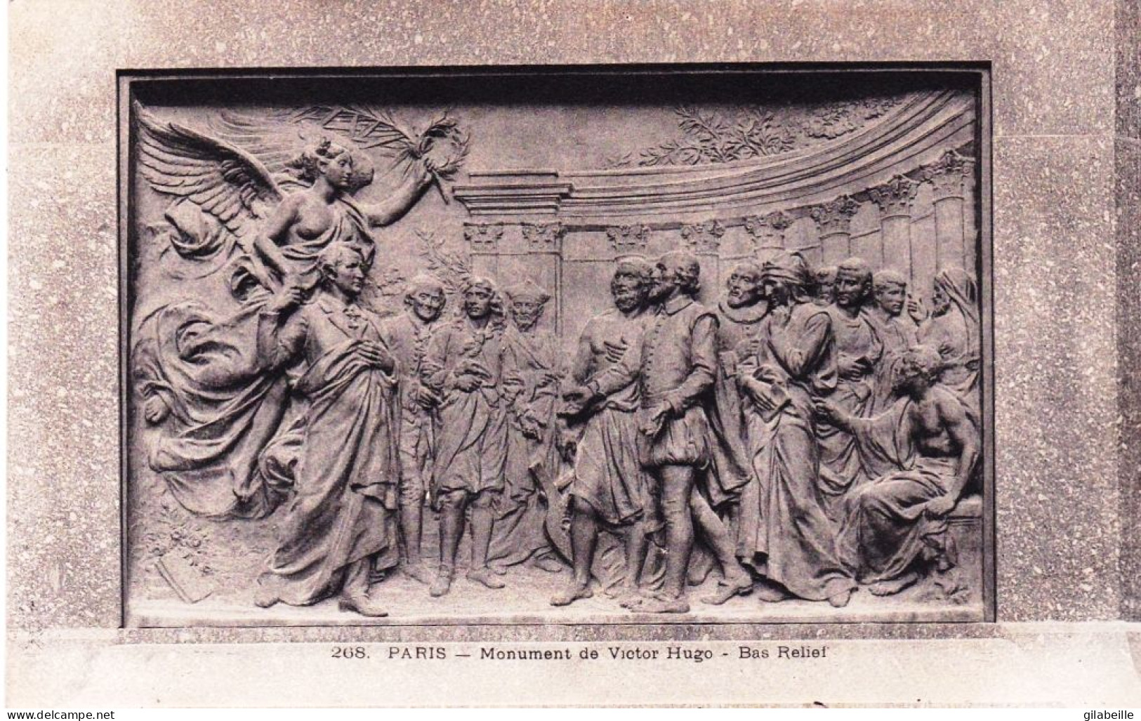 75 - PARIS 16 -  Place Victor Hugo -  Monument De Victor Hugo - Bas Relief - Arrondissement: 16