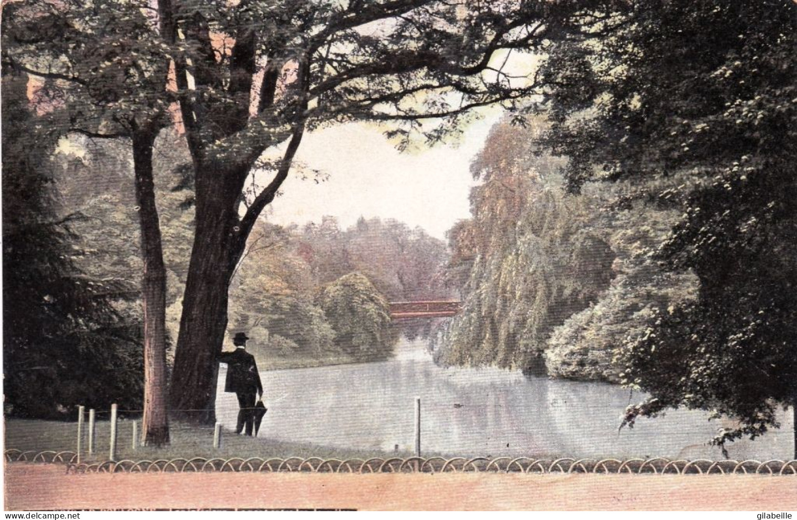 75 - PARIS 16 - Bois De Boulogne - Lac Inferieur - Le Pont Entre Les Deux Iles - Arrondissement: 16