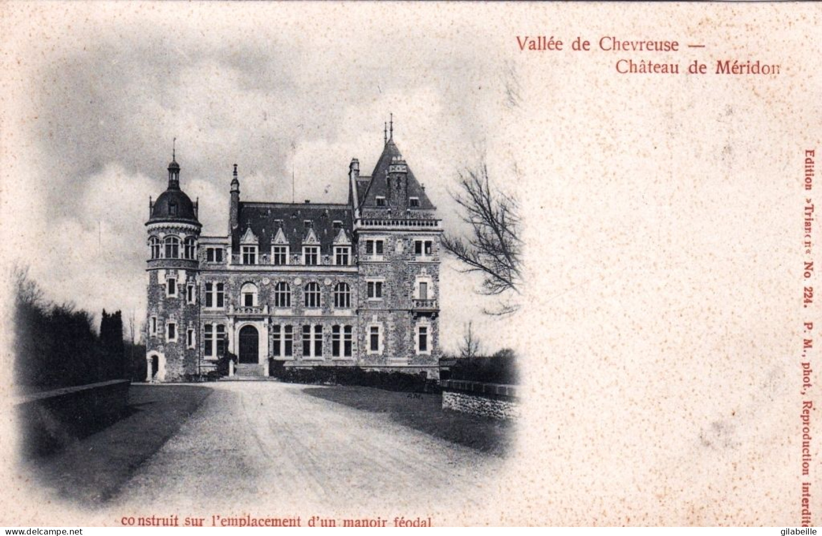 78 - Yvelines - Vallée De CHEVREUSE - Chateau De Meridon - Chevreuse