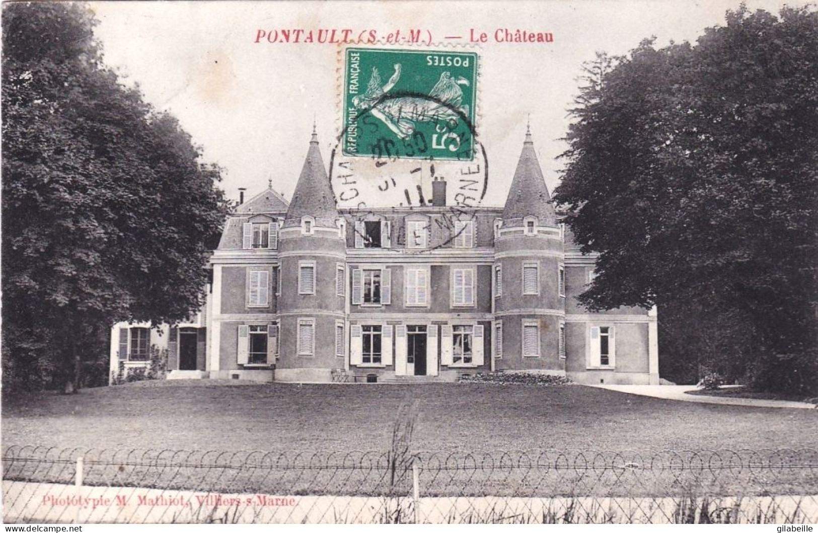 77 - Seine Et Marne - PONTAULT-COMBAULT - Le Chateau - Pontault Combault