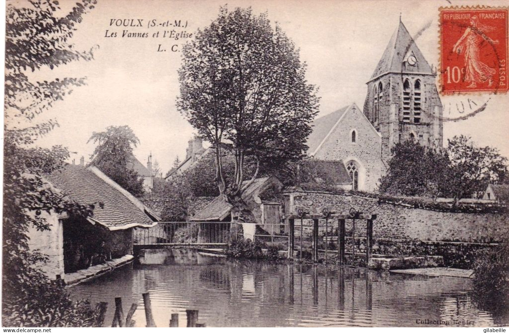 77 - Seine Et Marne - VOULX - Les Vannes Et L Eglise - Sonstige & Ohne Zuordnung