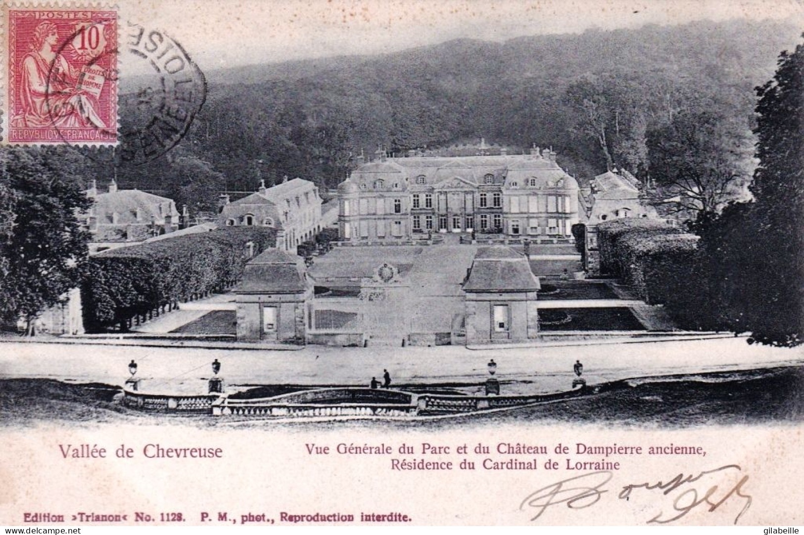 78 - Yvelines - DAMPIERRE En YVELINES - Vue Generale Du Parc Et Du Chateau  - Dampierre En Yvelines
