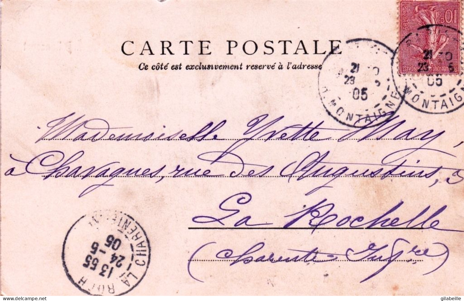 92 - Haut De Seine - BILLANCOURT - Rue Casteja - Institution Des Ursulines - Carte Precurseur 1905 - Boulogne Billancourt