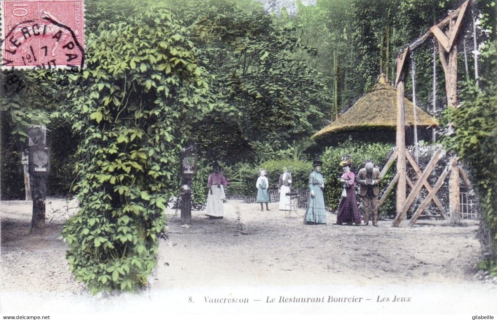 92 - Hauts De Seine -  VAUCRESSON - Le Restaurant Bourcier - Les Jeux - Vaucresson